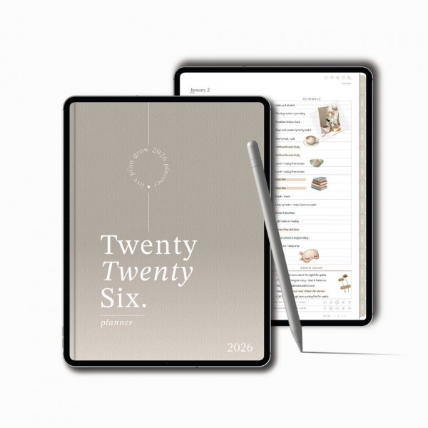 2026 ADHD Digital Planner Focus and Clarity — Milamalu