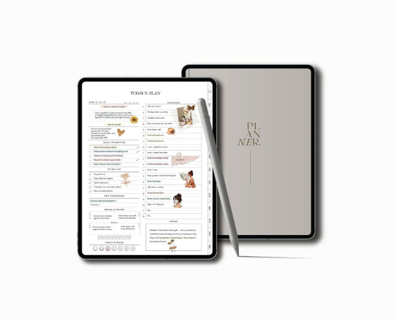 Digital Undated Planner for GoodNotes — Milamalu